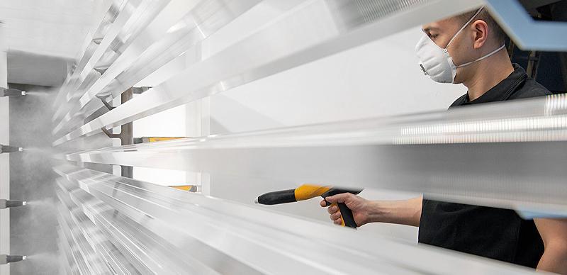 Покрасочный цех металла, алюминиевых и стальных деталей