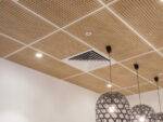 Перфорированные потолочные акустические панели на основе гипсокартона ГКЛ, обладающие звукопоглощающими свойствами