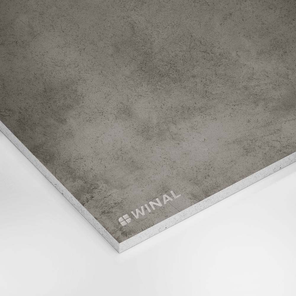 Панель для стен ламинированный гипсокартон ПВХ пленкой рал 7038 бетон