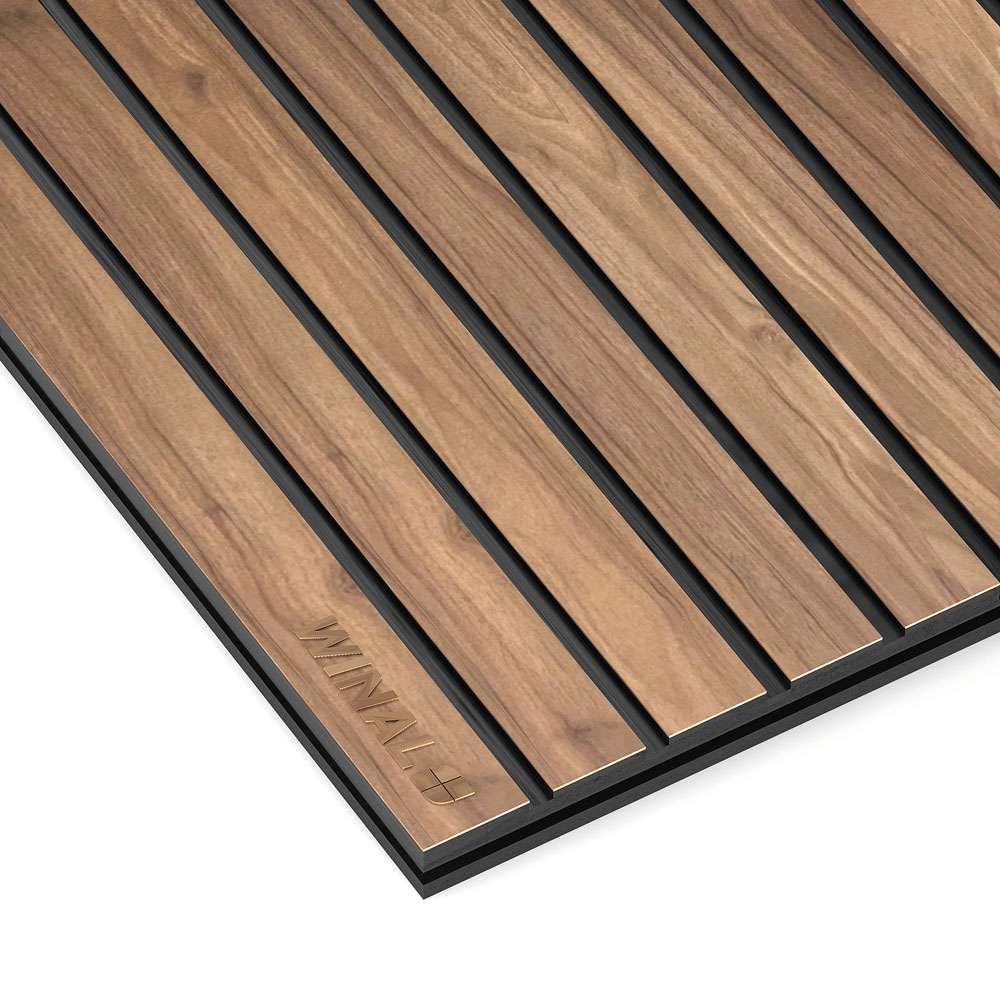 Декоративные реечные стеновые панели под дерево СМЛ лист ламинированные ПВХ пленками