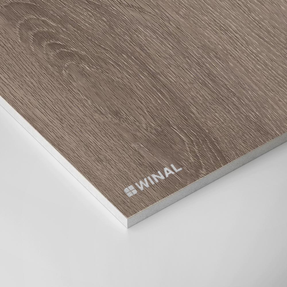 Стеновые панели гипсокартон ламинированный ПВХ под дерево Дуб Филадельфия грей