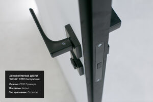 Декоративные негорючие офисные и медицинские двери на основе стекломагниевого СМЛ листа под дерево и однотонные RAL