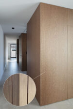 Монтаж внешнего угла скрытым креплением