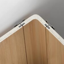 Монтаж внутреннего угла скрытым креплением