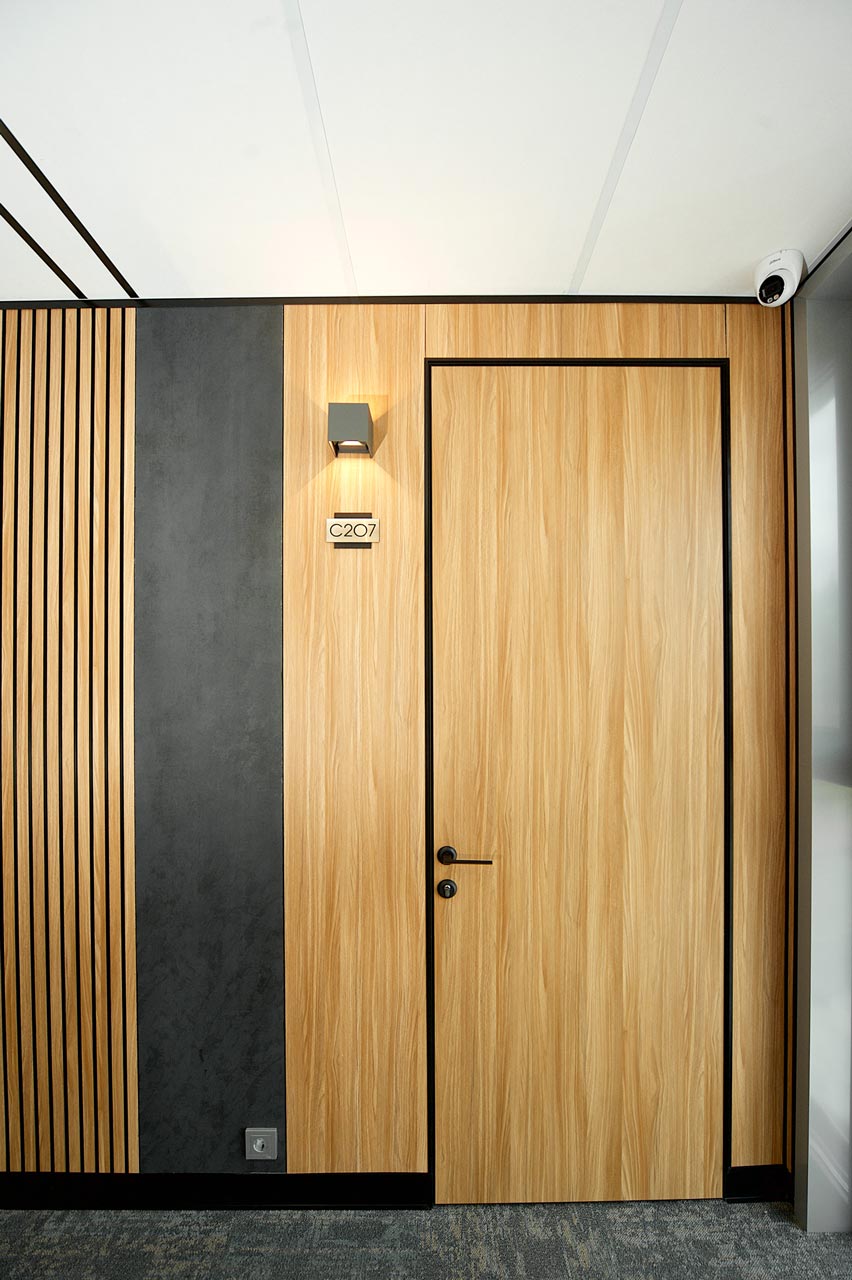 Двери декоративные СМЛ под дерево RAL