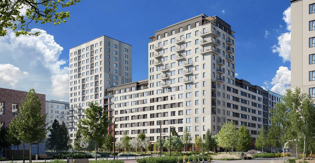 Стеновые панели в ЖК Депо, Екатеринбург.